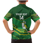 Custom Australia Kookaburras Family Matching Mermaid Dress and Hawaiian Shirt Indigenous Art