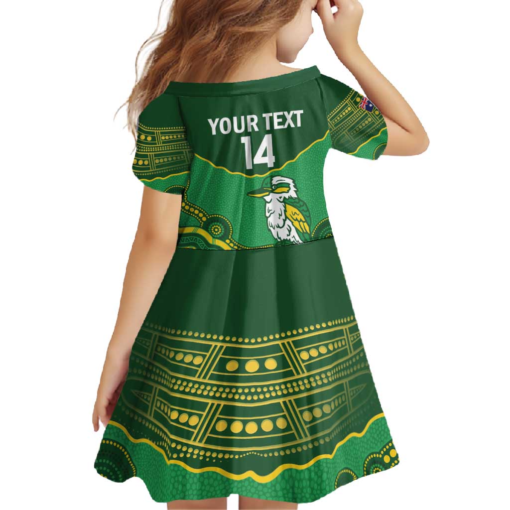 Custom Australia Kookaburras Family Matching Mermaid Dress and Hawaiian Shirt Indigenous Art