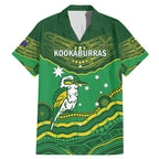 Custom Australia Kookaburras Family Matching Mermaid Dress and Hawaiian Shirt Indigenous Art