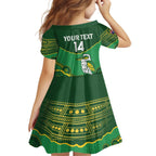 Custom Australia Kookaburras Family Matching Off The Shoulder Long Sleeve Dress and Hawaiian Shirt Indigenous Art