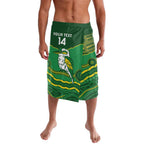 Custom Australia Kookaburras Lavalava Indigenous Art