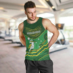 Custom Australia Kookaburras Men Tank Top Indigenous Art