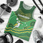 Custom Australia Kookaburras Men Tank Top Indigenous Art