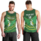 Custom Australia Kookaburras Men Tank Top Indigenous Art