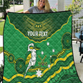 Custom Australia Kookaburras Quilt Indigenous Art