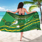 Custom Australia Kookaburras Sarong Indigenous Art