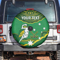 Custom Australia Kookaburras Spare Tire Cover Indigenous Art