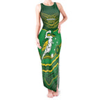 Custom Australia Kookaburras Tank Maxi Dress Indigenous Art