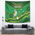 Custom Australia Kookaburras Tapestry Indigenous Art