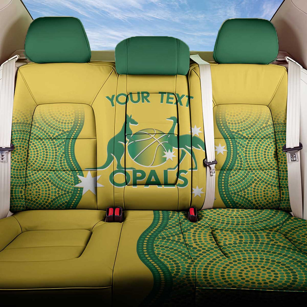 Custom Australia Opals Back Car Seat Cover Indigenous Art