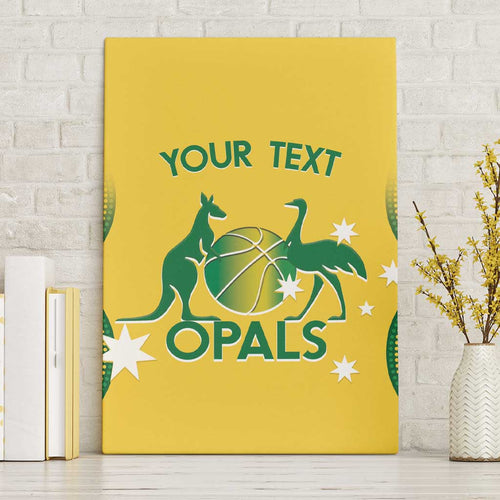 Custom Australia Opals Canvas Wall Art Indigenous Art