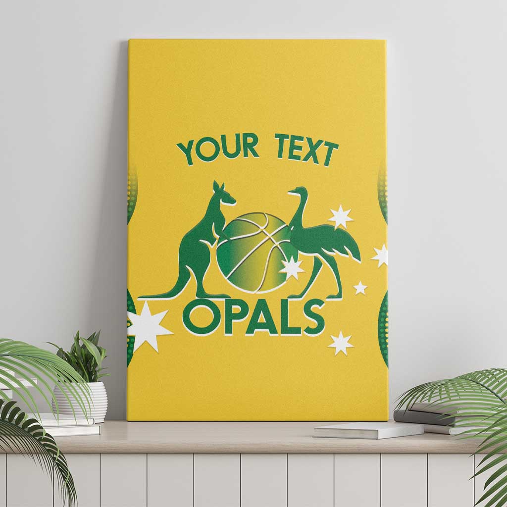 Custom Australia Opals Canvas Wall Art Indigenous Art