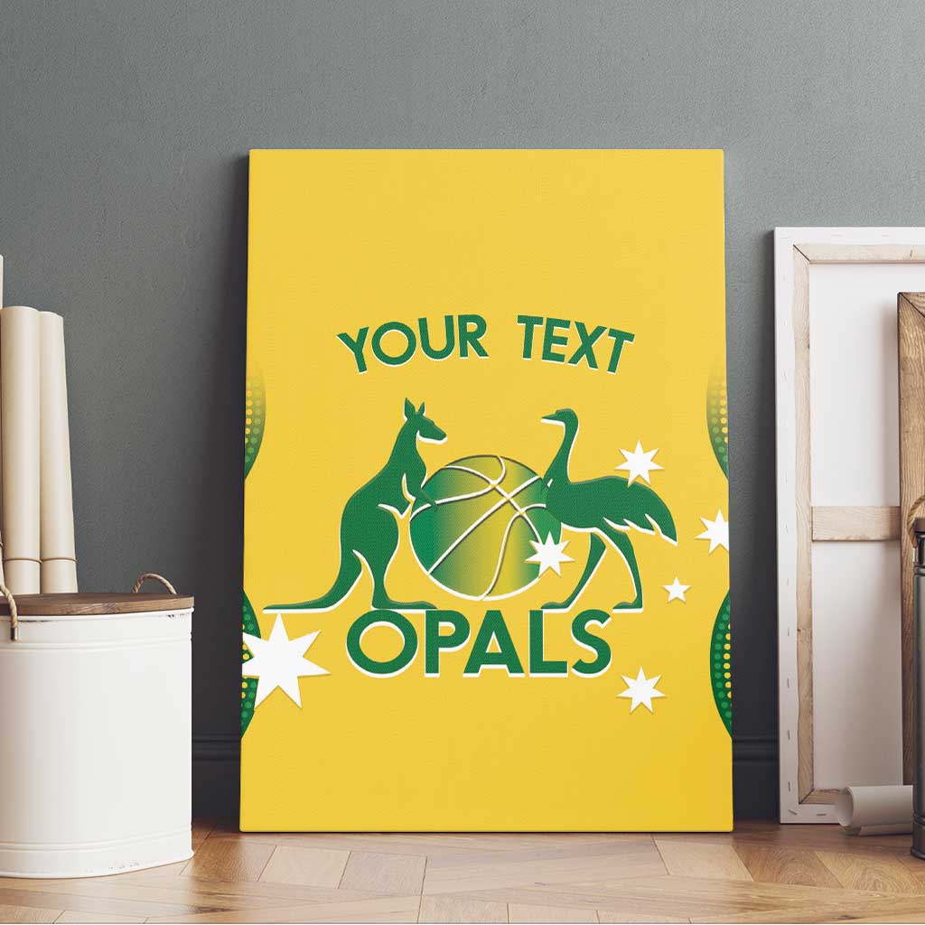 Custom Australia Opals Canvas Wall Art Indigenous Art