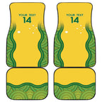 Custom Australia Opals Car Mats Indigenous Art
