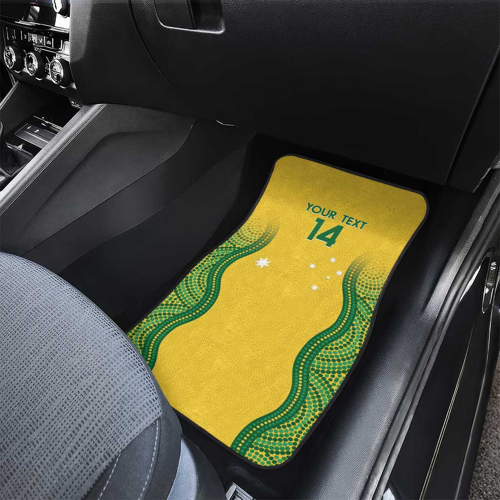 Custom Australia Opals Car Mats Indigenous Art