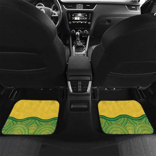Custom Australia Opals Car Mats Indigenous Art