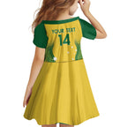 Custom Australia Opals Family Matching Long Sleeve Bodycon Dress and Hawaiian Shirt Indigenous Art