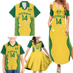 Custom Australia Opals Family Matching Summer Maxi Dress and Hawaiian Shirt Indigenous Art