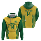 Custom Australia Opals Hoodie Indigenous Art