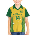 Custom Australia Opals Kid Hawaiian Shirt Indigenous Art