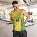 Custom Australia Opals Men Tank Top Indigenous Art