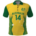 Custom Australia Opals Polo Shirt Indigenous Art