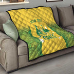 Custom Australia Opals Quilt Indigenous Art
