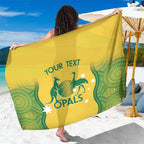 Custom Australia Opals Sarong Indigenous Art