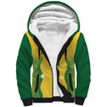 Custom Australia Opals Sherpa Hoodie Indigenous Art