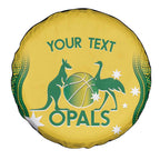 Custom Australia Opals Spare Tire Cover Indigenous Art