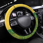 Australia Opals Steering Wheel Cover Indigenous Art