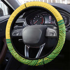 Australia Opals Steering Wheel Cover Indigenous Art