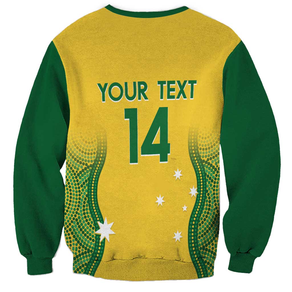 Custom Australia Opals Sweatshirt Indigenous Art