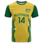 Custom Australia Opals T Shirt Indigenous Art