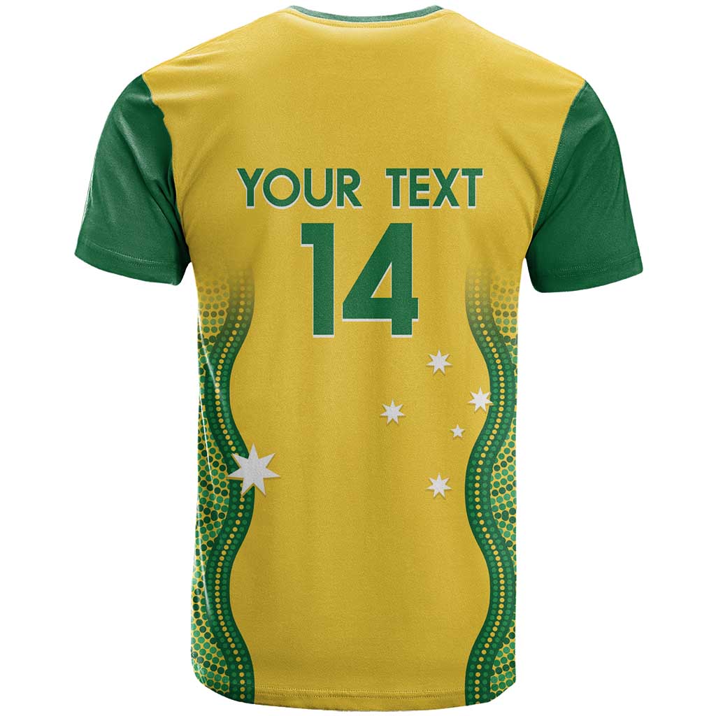 Custom Australia Opals T Shirt Indigenous Art