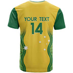 Custom Australia Opals T Shirt Indigenous Art
