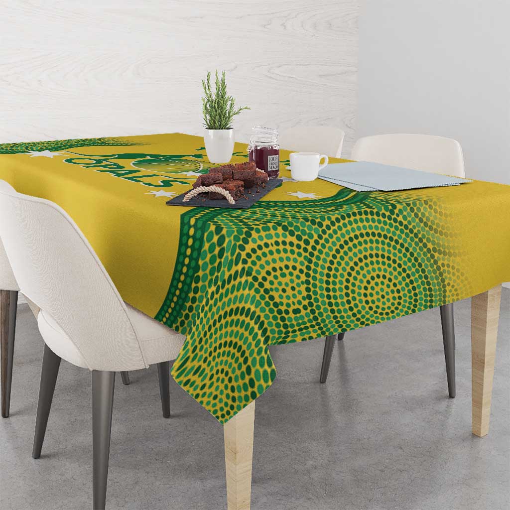 Custom Australia Opals Tablecloth Indigenous Art