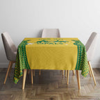 Custom Australia Opals Tablecloth Indigenous Art