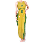 Custom Australia Opals Tank Maxi Dress Indigenous Art