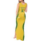 Custom Australia Opals Tank Maxi Dress Indigenous Art