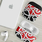 New Zealand AirPods Case Maori Koru Tino Rangatiratanga Color - Aussie Hoodie