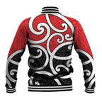 New Zealand Baseball Jacket Maori Koru Tino Rangatiratanga Color - Aussie Hoodie