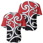 New Zealand Baseball Jersey Maori Koru Tino Rangatiratanga Color - Aussie Hoodie