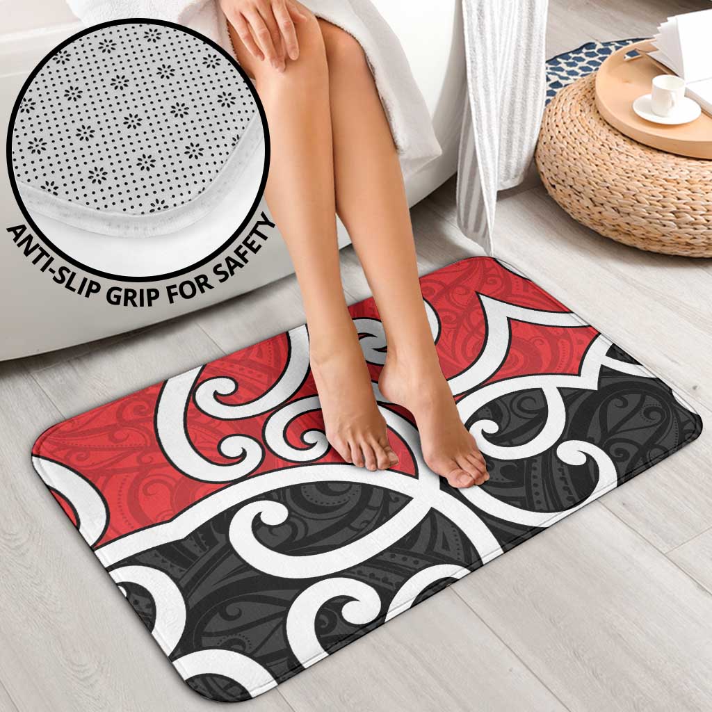 New Zealand Bathroom Set Maori Koru Tino Rangatiratanga Color - Aussie Hoodie