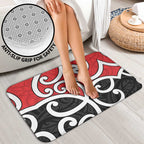New Zealand Bathroom Set Maori Koru Tino Rangatiratanga Color - Aussie Hoodie