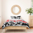 New Zealand Bedding Set Maori Koru Tino Rangatiratanga Color - Aussie Hoodie