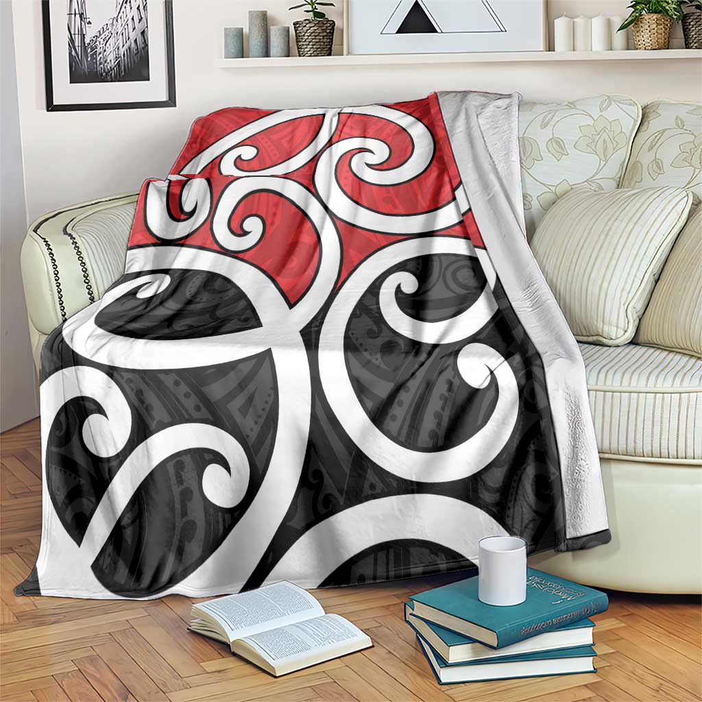 New Zealand Blanket Maori Koru Tino Rangatiratanga Color - Aussie Hoodie