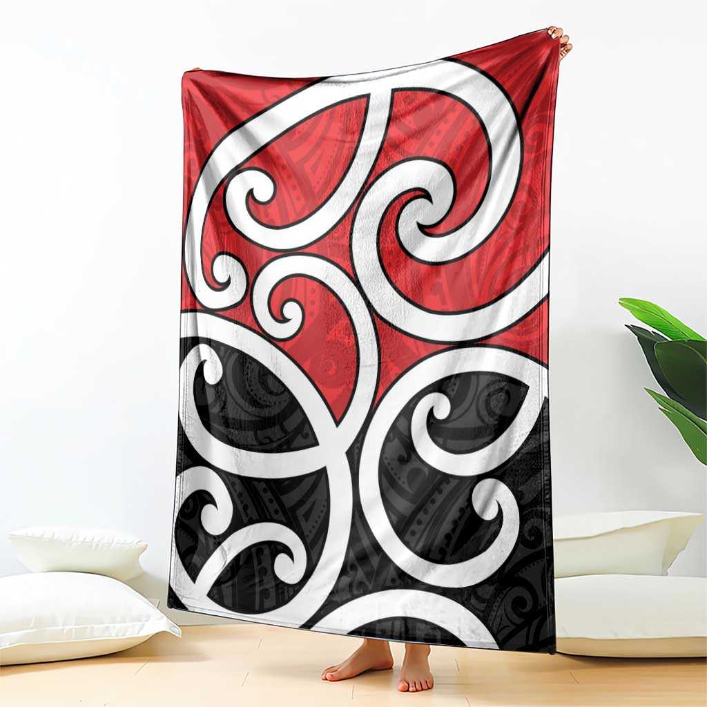 New Zealand Blanket Maori Koru Tino Rangatiratanga Color - Aussie Hoodie