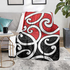 New Zealand Blanket Maori Koru Tino Rangatiratanga Color - Aussie Hoodie