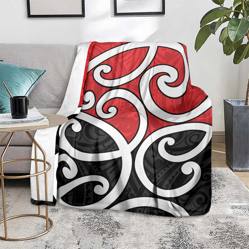 New Zealand Blanket Maori Koru Tino Rangatiratanga Color - Aussie Hoodie
